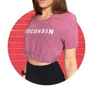 Wisconsin crop top